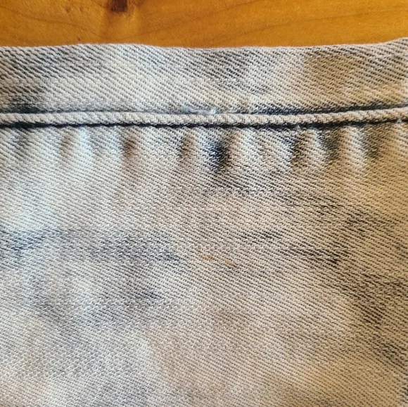 ACID WASH boot cut RIPPED jeans - Picture 6 of 9